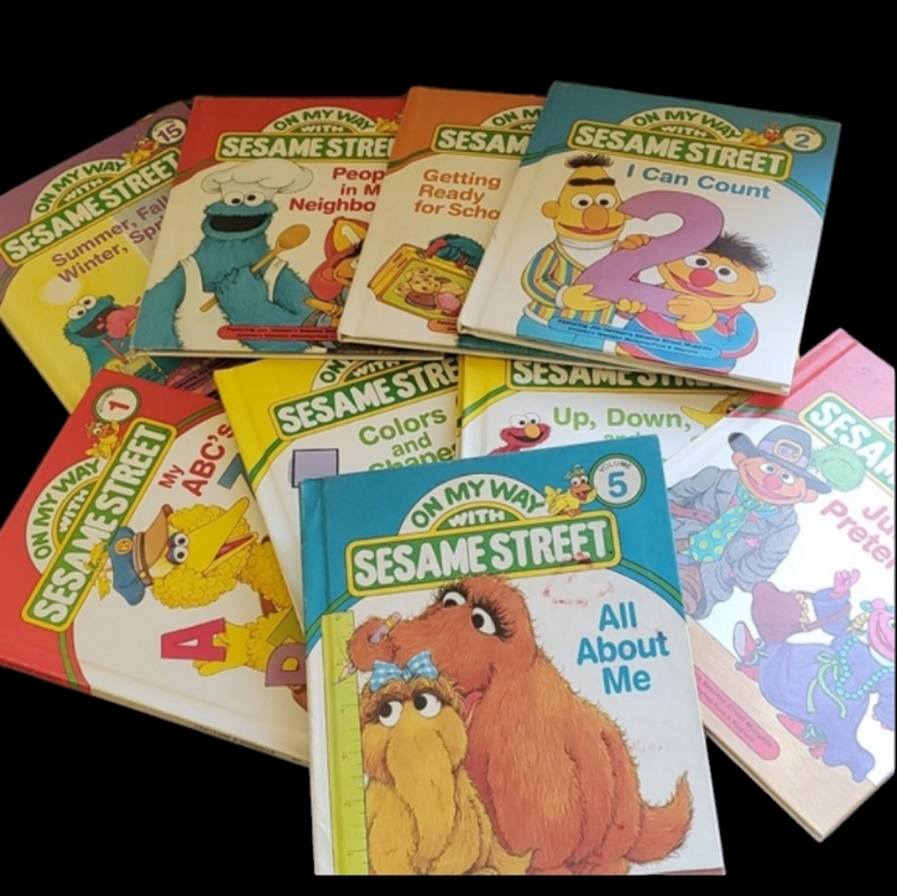 On My Way Sesame Street Books